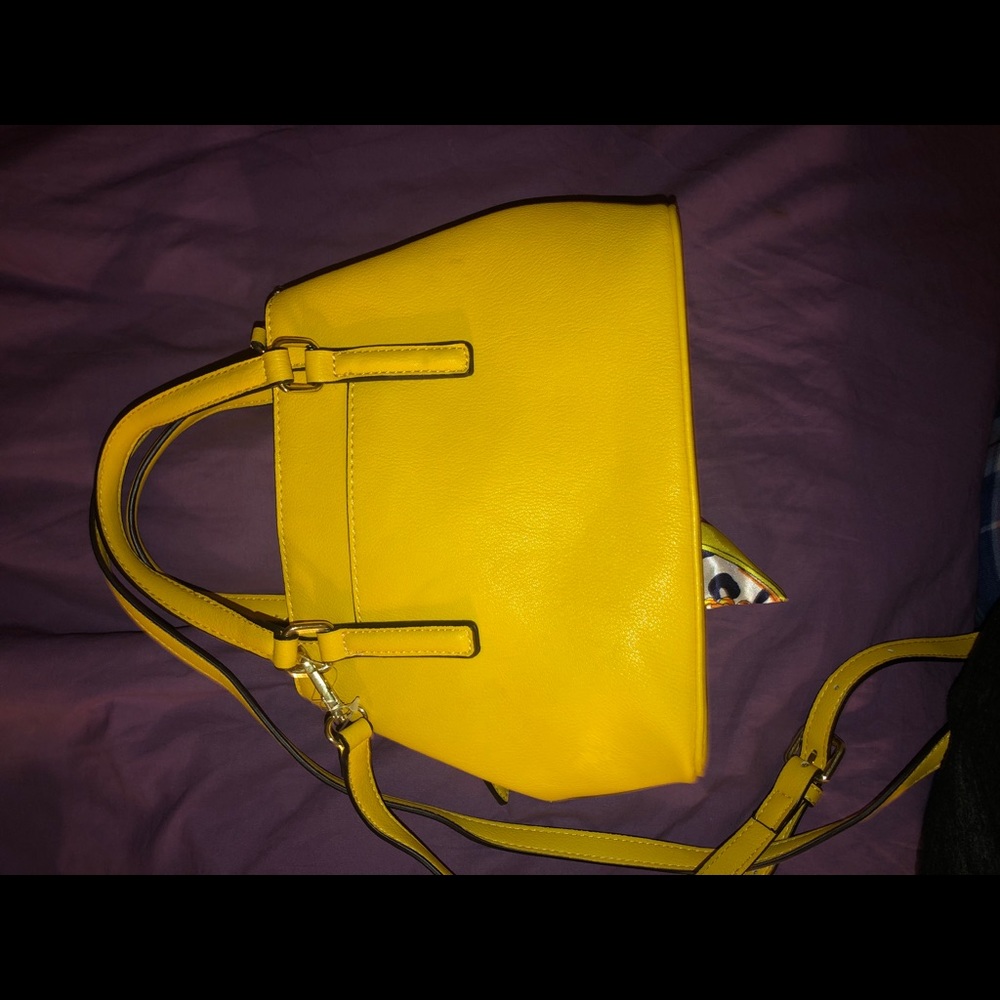 Yellow purse